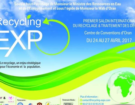 Algérie:  Un salon international sur le recyclage et le traitement des déchets à Oran