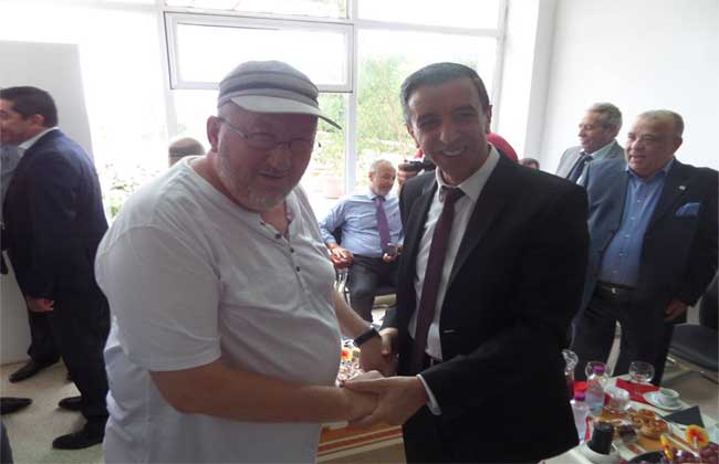 Ali Haddad avec Sidi Saîd e l'UGTA: un 'oui'' sans surprise (Ph FB)