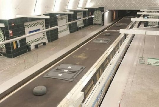 Métro d&rsquo;Alger : trois rames par jour circulent pour assurer l&rsquo;entretien des installations