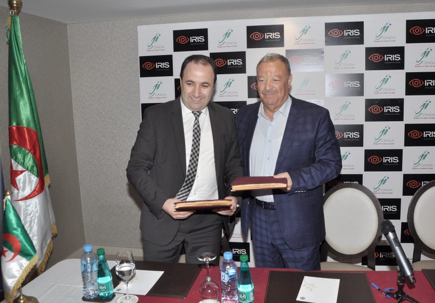 Photo accord Onda et Iris