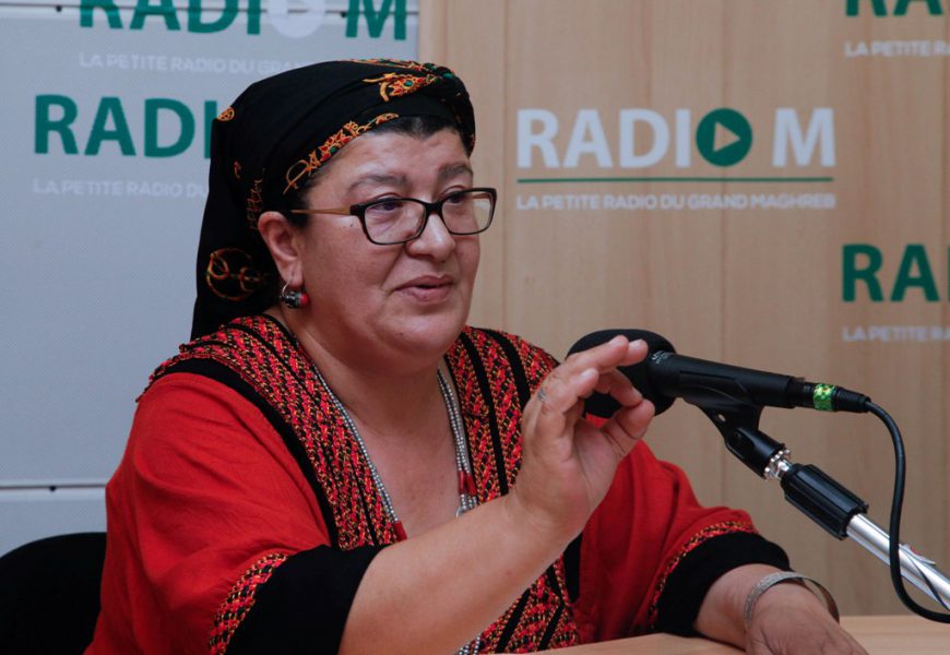 Malika Matoub soeur de Matoub Lounes