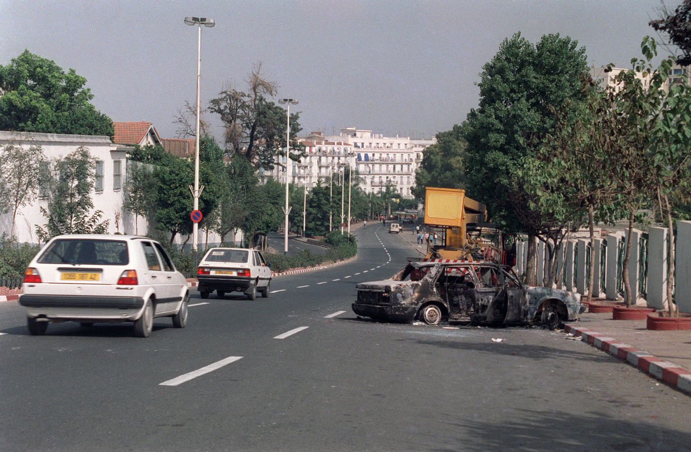 Image voiture calcinée