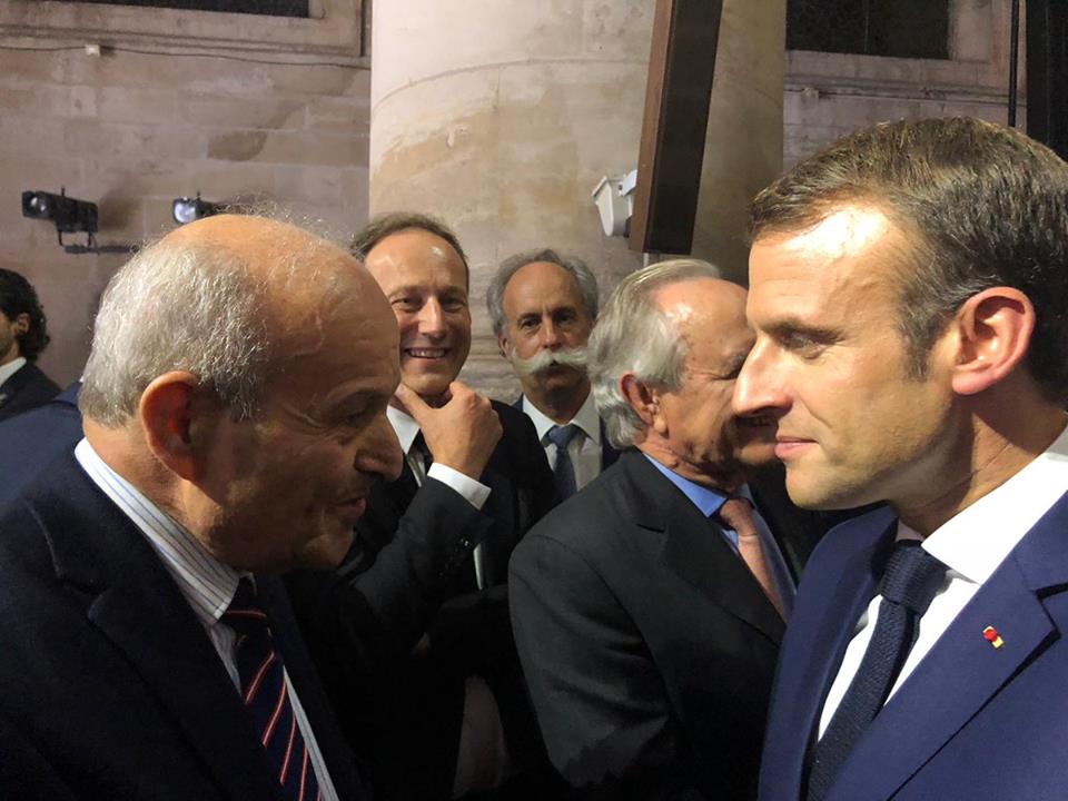 Macron Rebrab Evcon Cevital