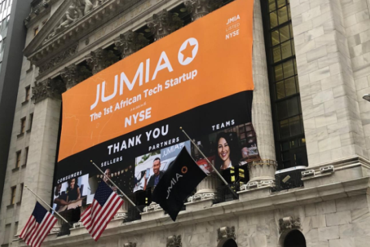 Jumia fait son entrée à la bourse de New York