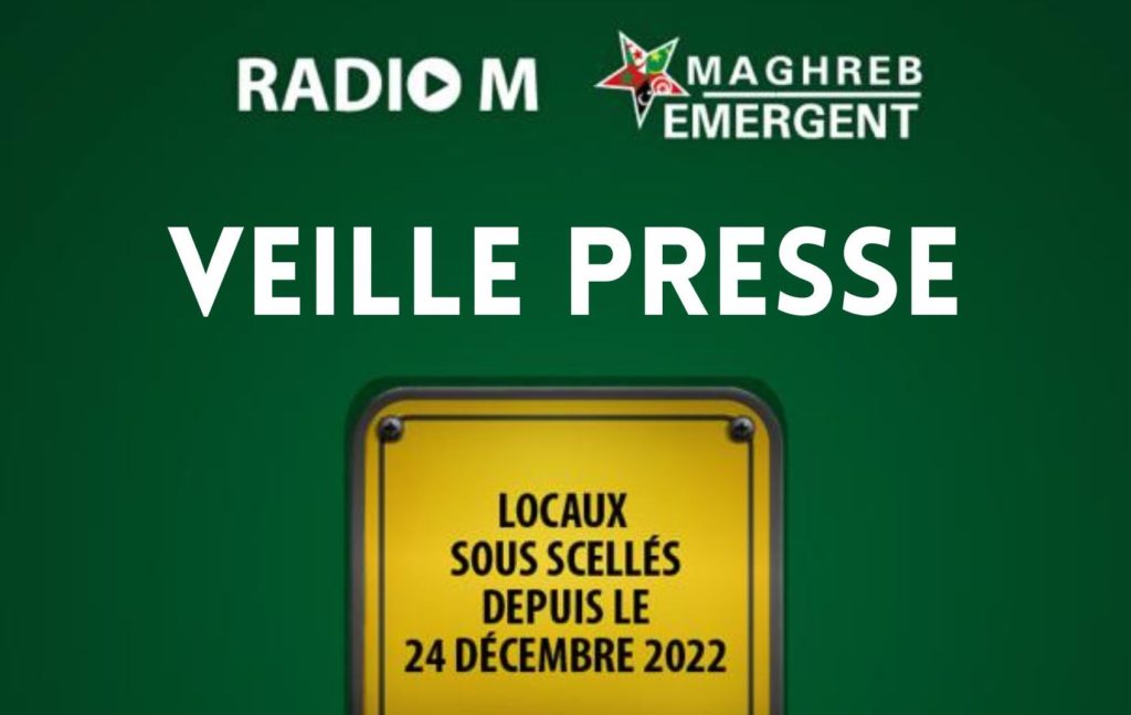 Veille presse du mercredi 04/01/2023 : « RSF saisit l’ONU après l’incarcération d’EL-KADI Ihsane »
