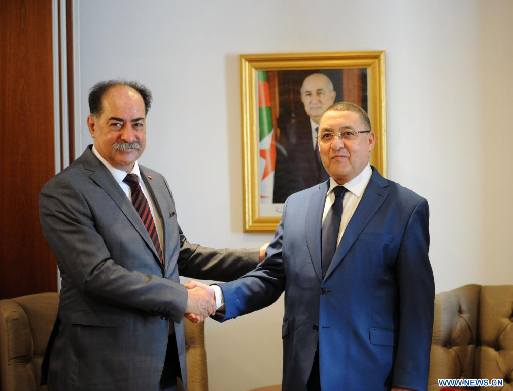 Brahim Merad et Kamel Feki