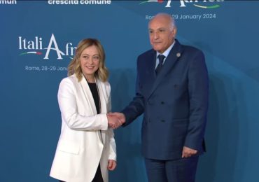 Attaf Meloni sommet italo-africain 2024