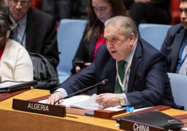 Amar Bendjama, représentant permanent de l'Algérie à l'ONU