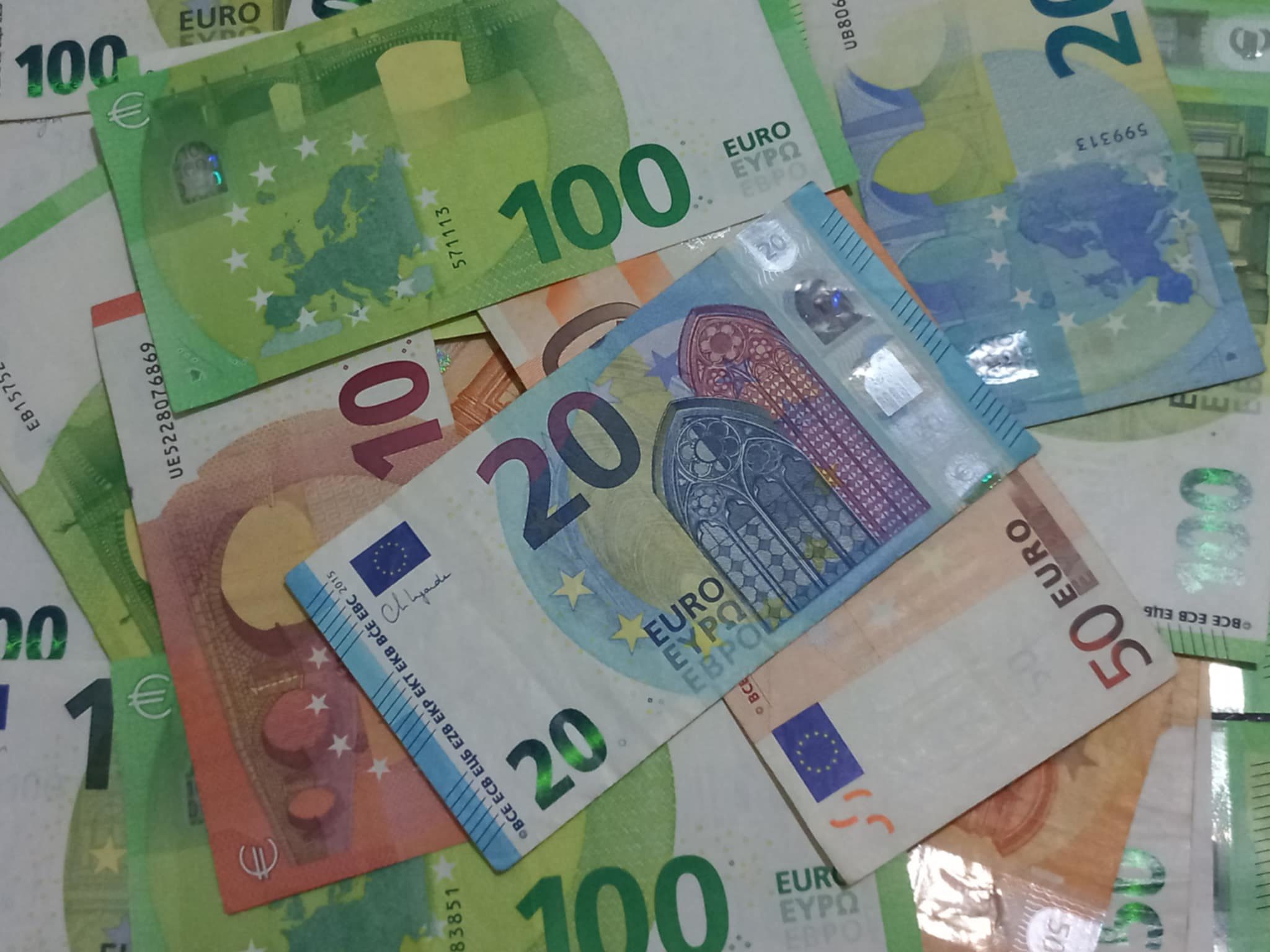 Billets de banque en euro