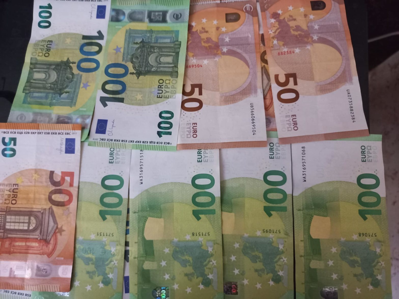 Billet de banque en Euro