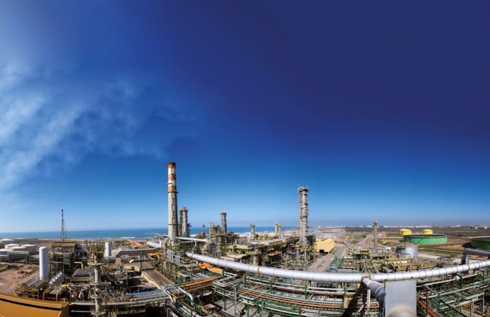 Installations de la raffinerie Samir à Mohammedia, fermée depuis 2015 et placée en liquidation judiciaire.